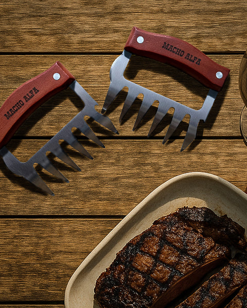 GARRA DE ACERO PARA CARNE BEAR