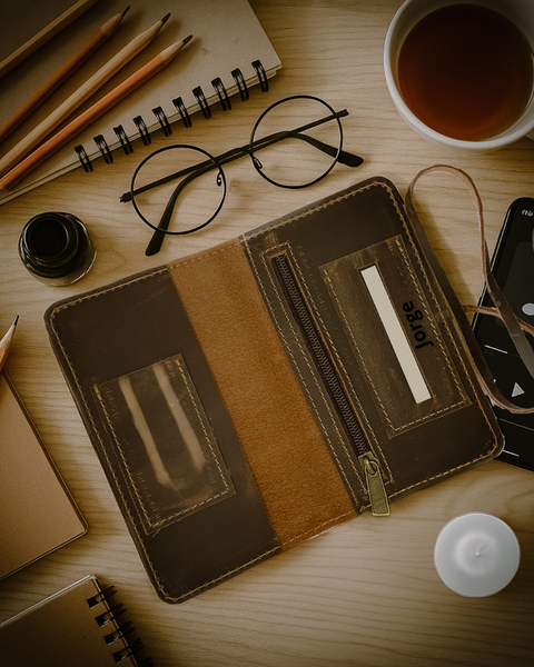 TABAQUERA DE CUERO NEO