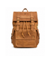 MOCHILA DE CUERO GENUINO PREMIUM MONTANA BEIGE