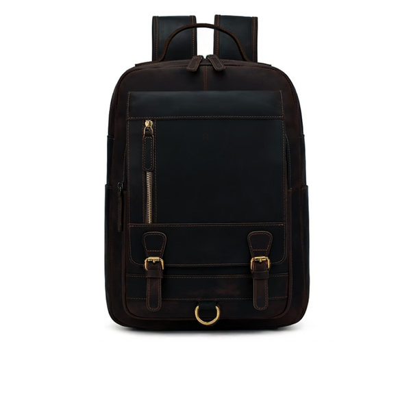 MOCHILA DE CUERO GENUINO HOMBRE COLLEGE