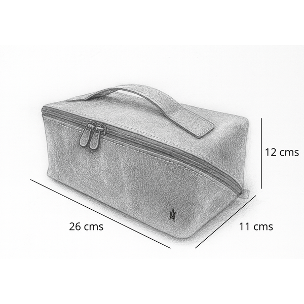 NECESER DE CUERO GENUINO ELEGANCE