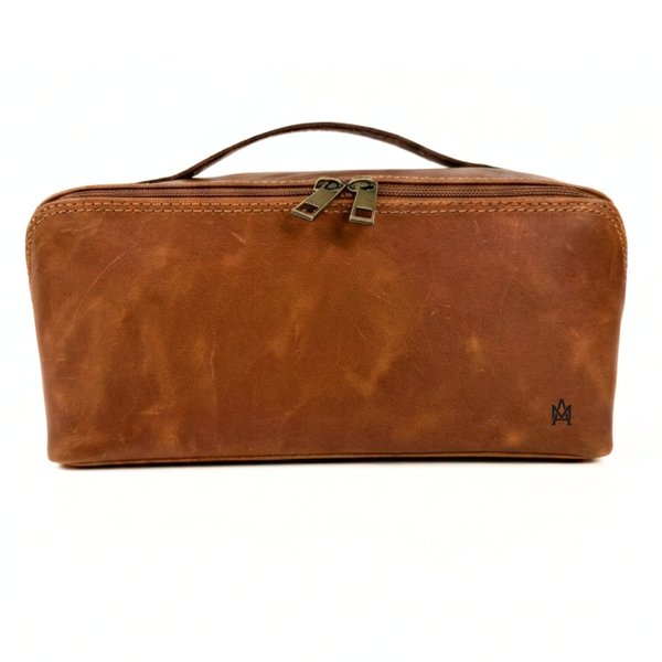NECESER DE CUERO GENUINO ELEGANCE