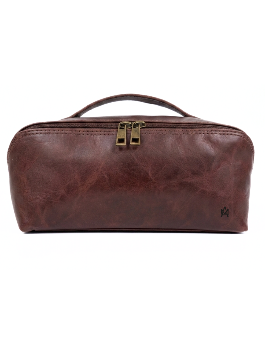 NECESER DE CUERO GENUINO ELEGANCE