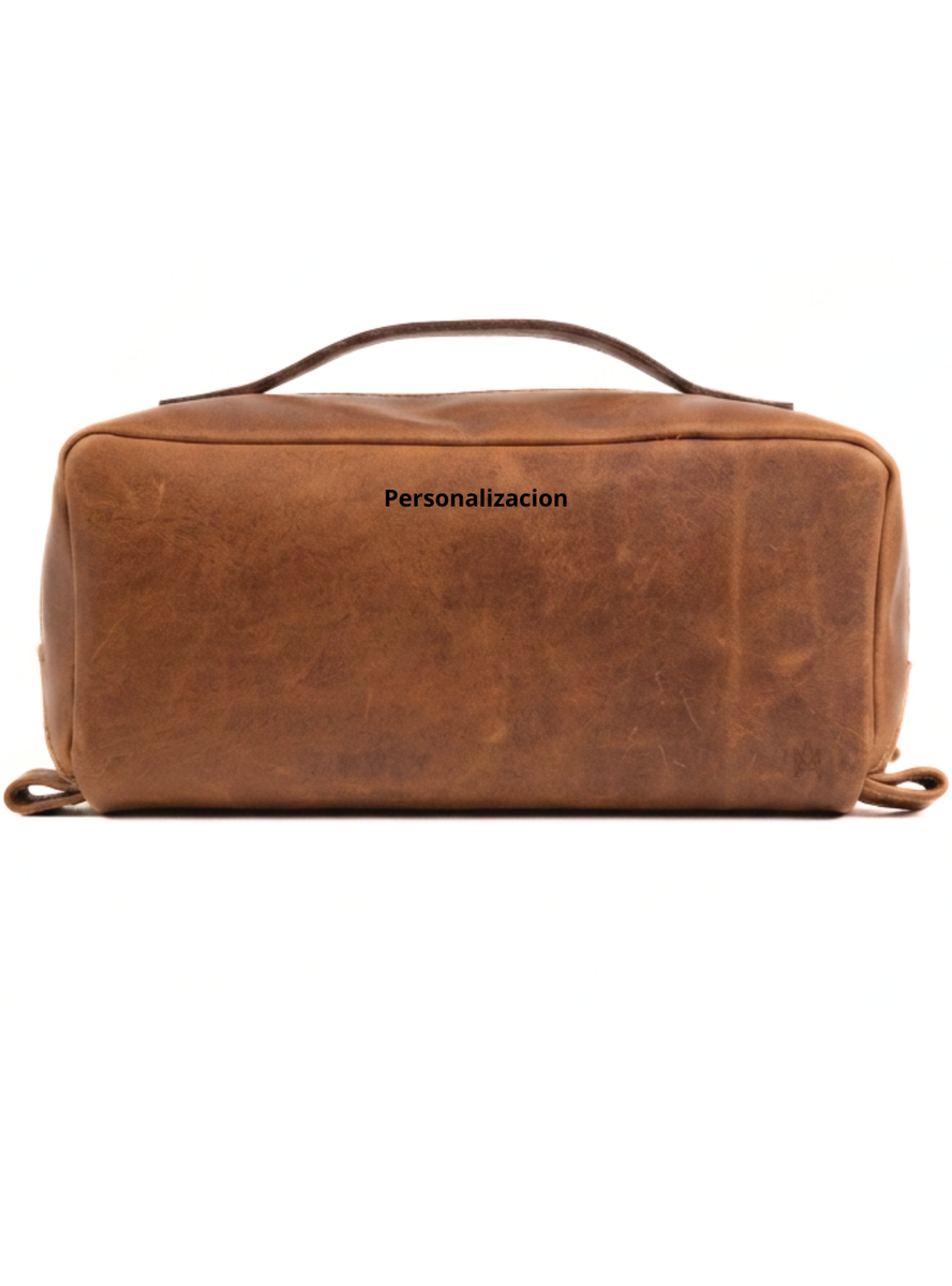 NECESER DE CUERO GENUINO ELEGANCE