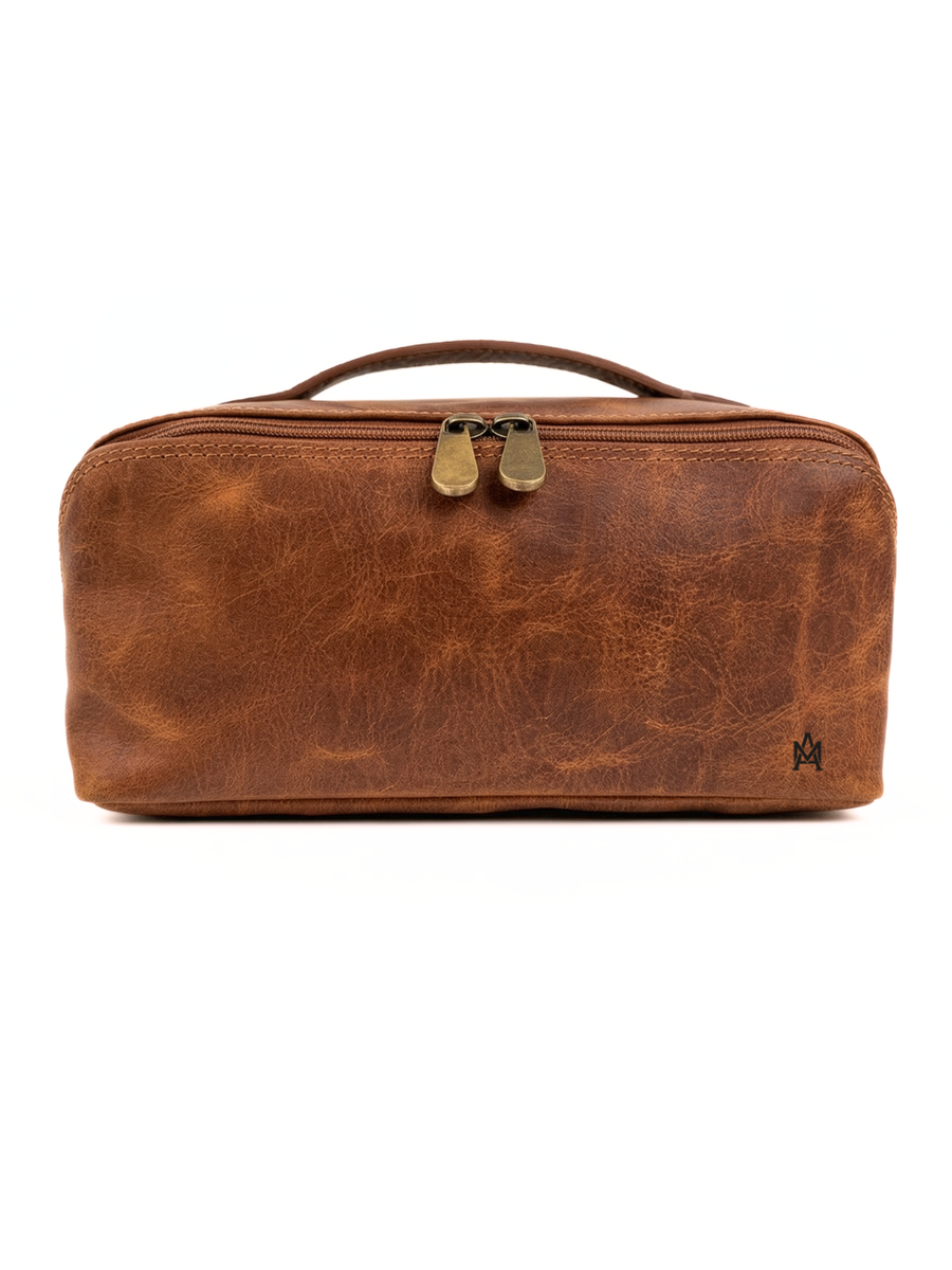 NECESER DE CUERO GENUINO ELEGANCE