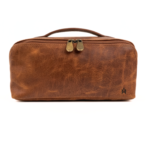 NECESER DE CUERO GENUINO ELEGANCE