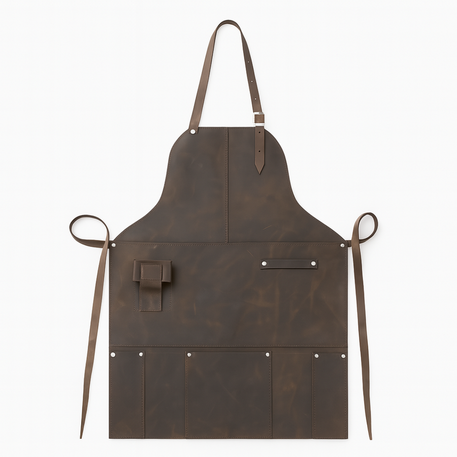 PECHERA DE CUERO PARA ASADOR HABANO