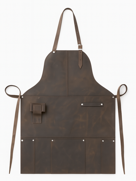 PECHERA DE CUERO PARA ASADOR HABANO