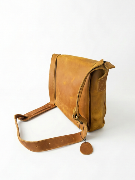 MORRAL DE CUERO GENUINO PREMIUM DUBLIN