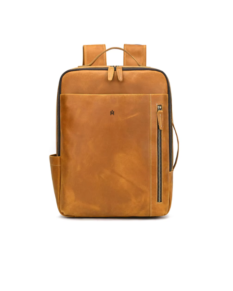 MOCHILA DE CUERO GENUINO PREMIUM STIRLING