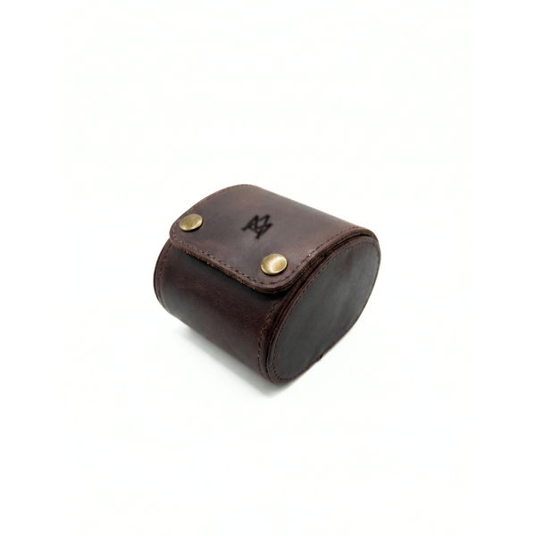 PORTA RELOJ DE CUERO GENUINO 1 PIEZA