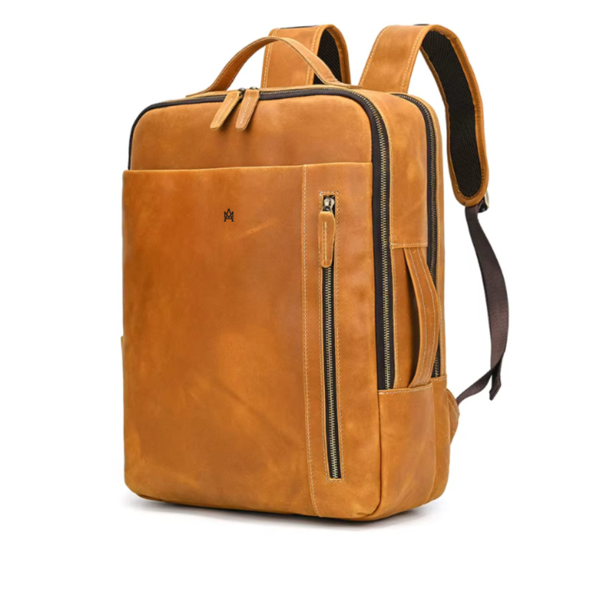 MOCHILA DE CUERO GENUINO PREMIUM STIRLING