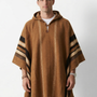 PONCHO DE LANA ALPACA RUSTICO CAFE