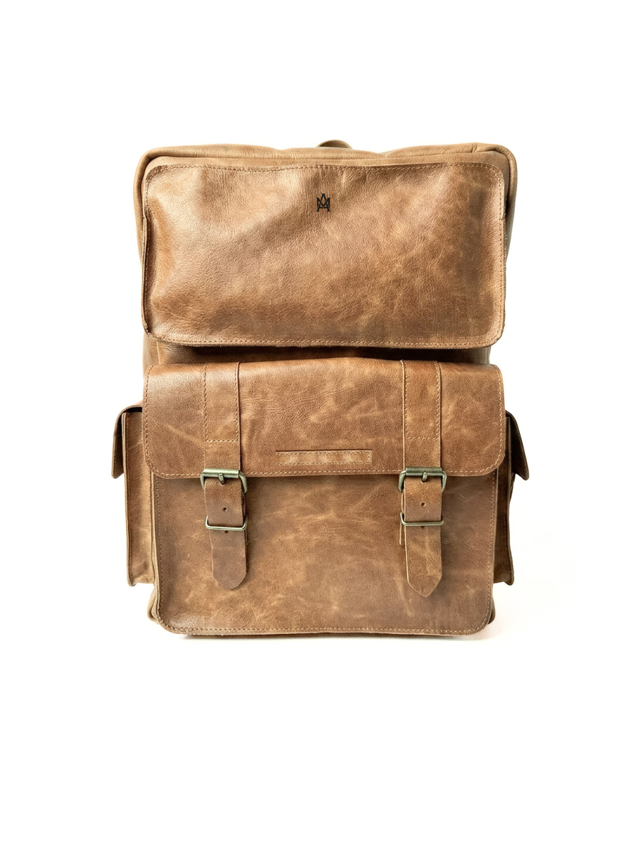 MOCHILA DE CUERO EXPEDITION DESERT