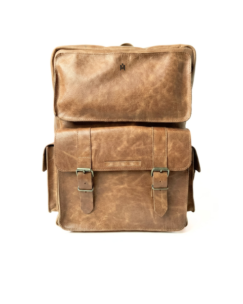 MOCHILA DE CUERO EXPEDITION DESERT