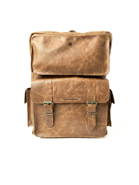 MOCHILA DE CUERO EXPEDITION DESERT