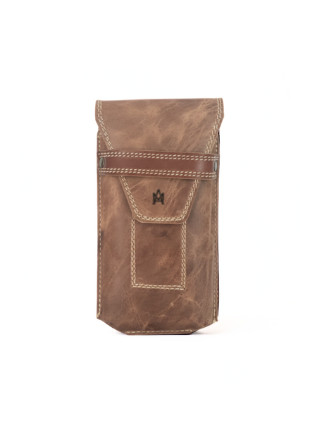 PORTA CELULAR DE CUERO GENUINO RANGER BEIGE