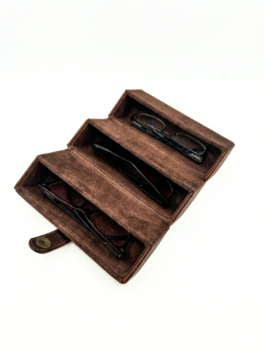 ESTUCHE PORTA LENTES TRIPLE