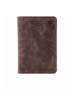 PORTA PASAPORTE CUERO CLASS BROWN