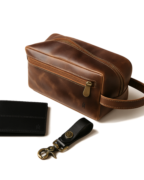 BOX NECESER SKIN + BILLETERA URBAN + PORTALLAVES