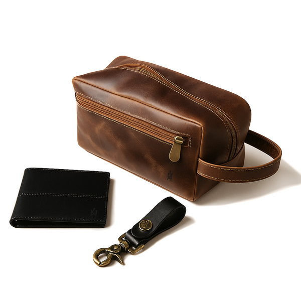 BOX NECESER SKIN + BILLETERA URBAN + PORTALLAVES