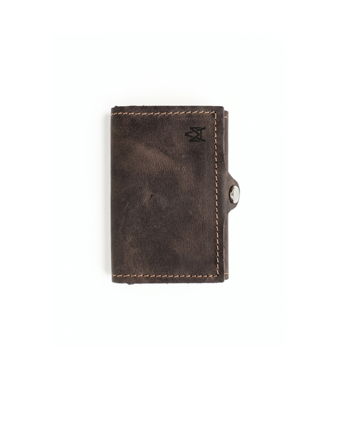 TARJETERO DE CUERO PROTECT COMPACTO