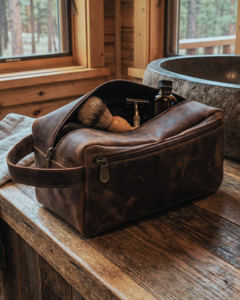 NECESER DE CUERO GENUINO BIG DADDY