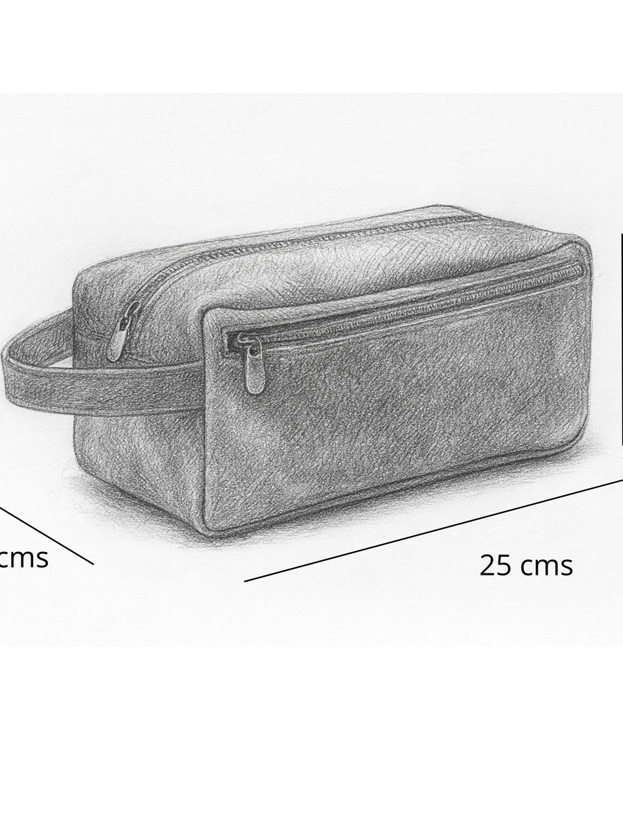 NECESER DE CUERO GENUINO BIG DADDY