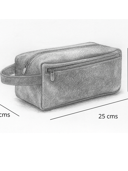 NECESER DE CUERO GENUINO BIG DADDY