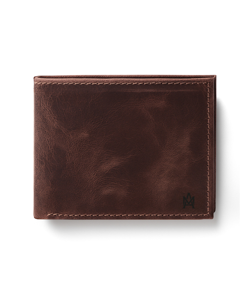 BILLETERA DE CUERO RUSTIC