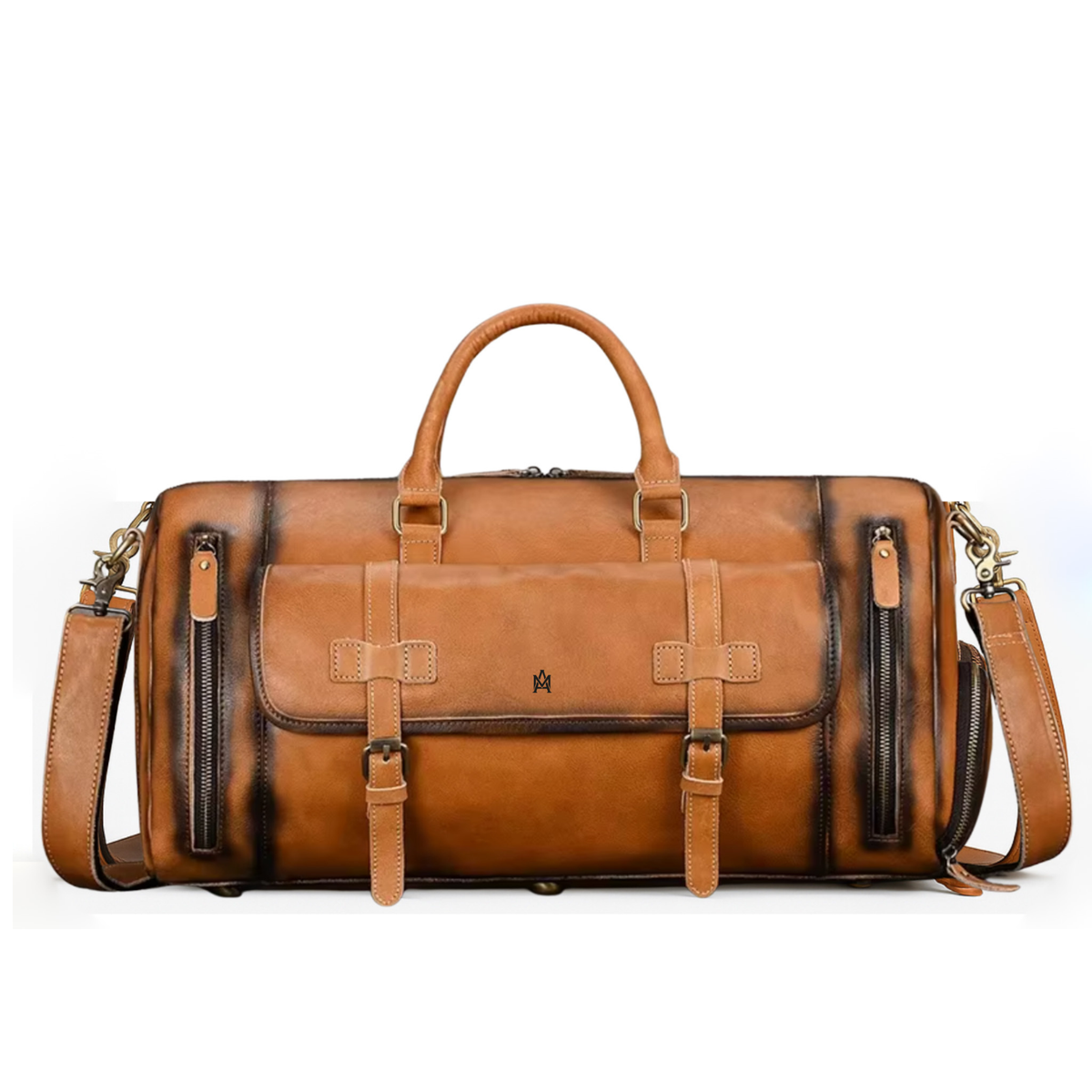 BOLSO DE VIAJE CUERO MILANO