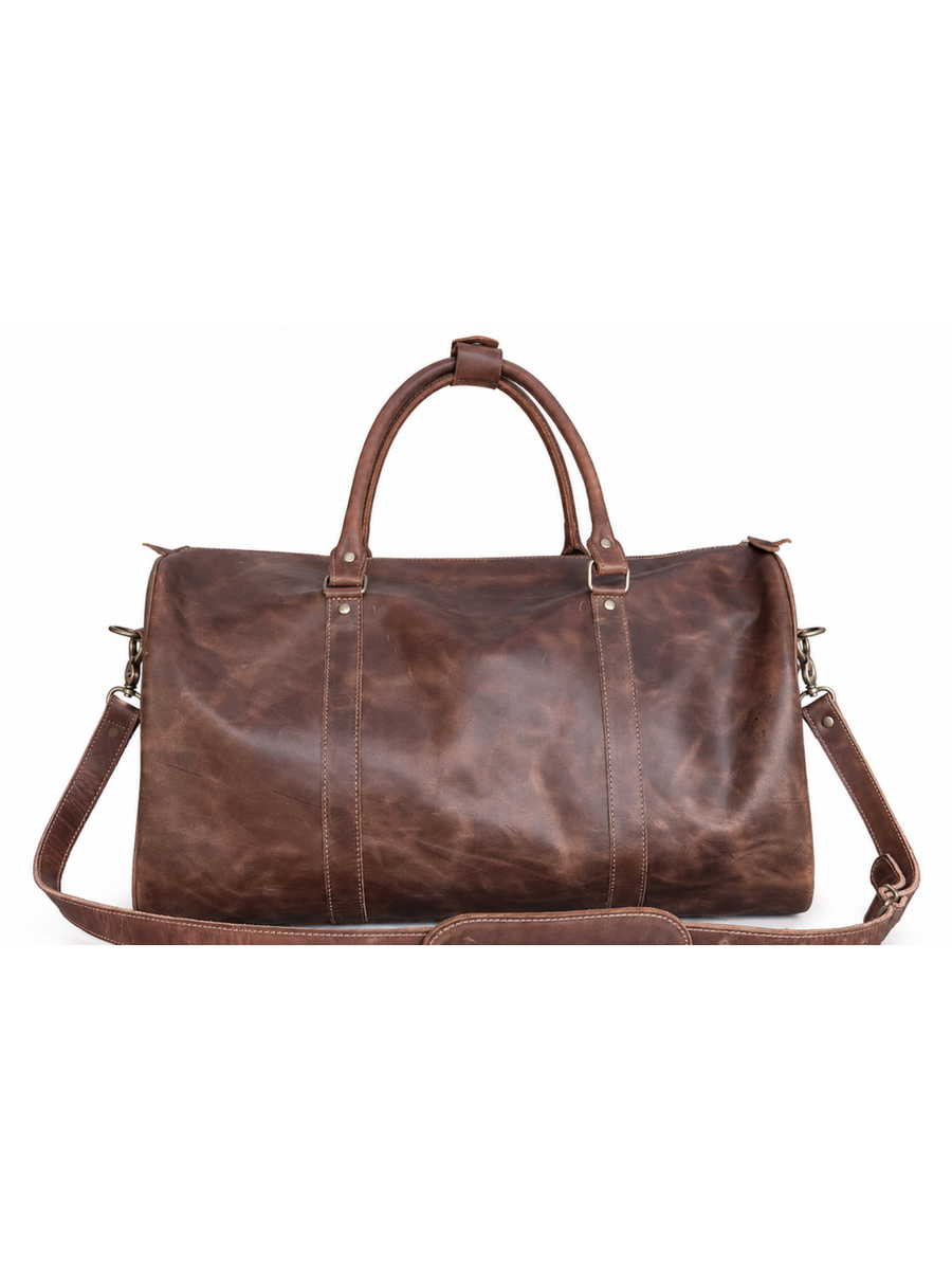 BOLSO DE VIAJE DE CUERO LYON