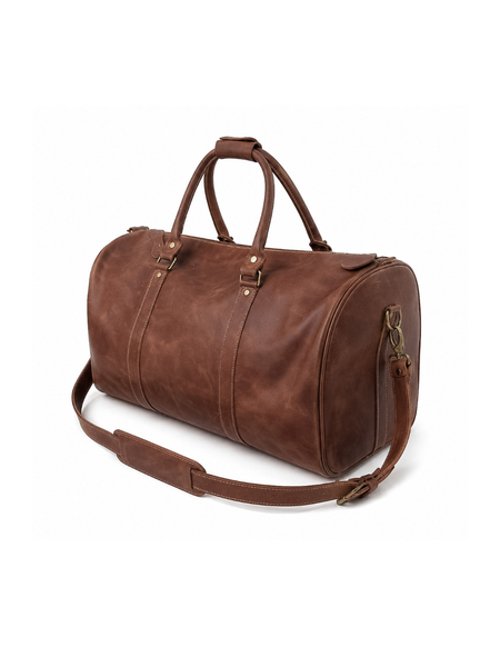 BOLSO DE VIAJE DE CUERO LYON