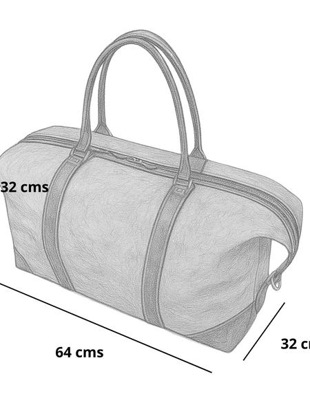 BOLSO DE VIAJE DE CUERO PARA HOMBRES JOURNEY
