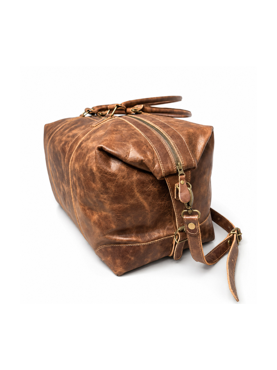 BOLSO DE VIAJE DE CUERO PARA HOMBRES JOURNEY
