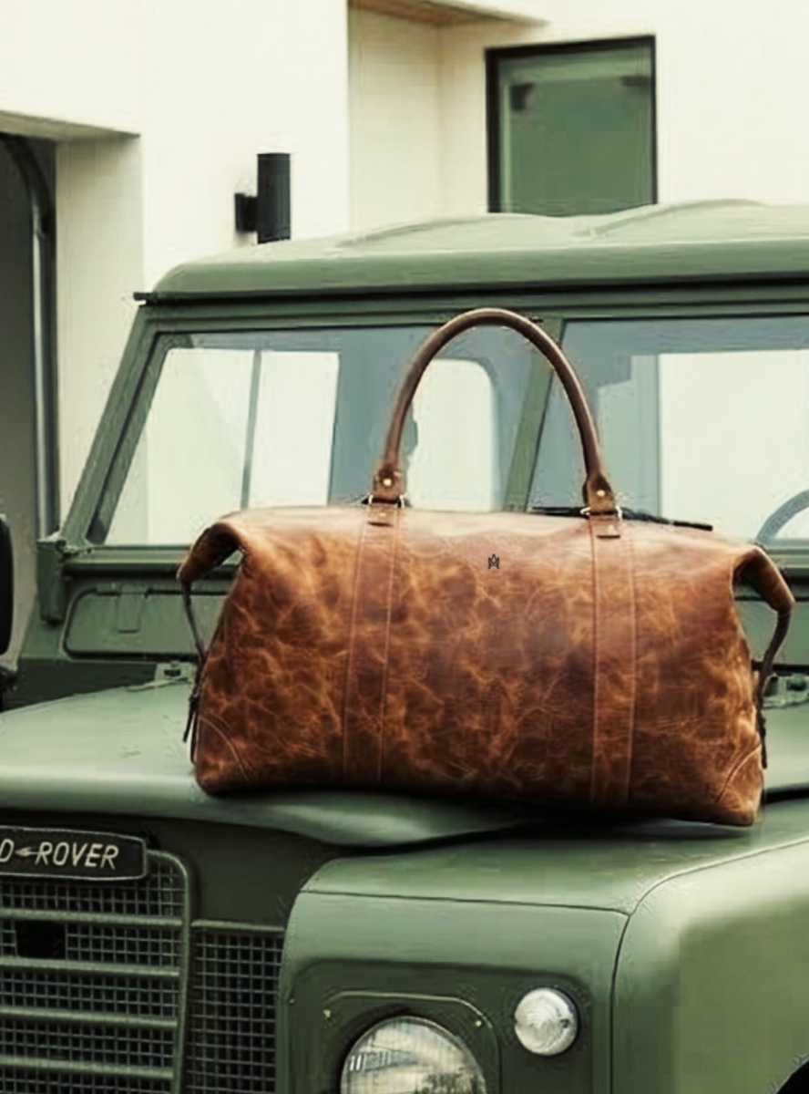 BOLSO DE VIAJE DE CUERO PARA HOMBRES JOURNEY