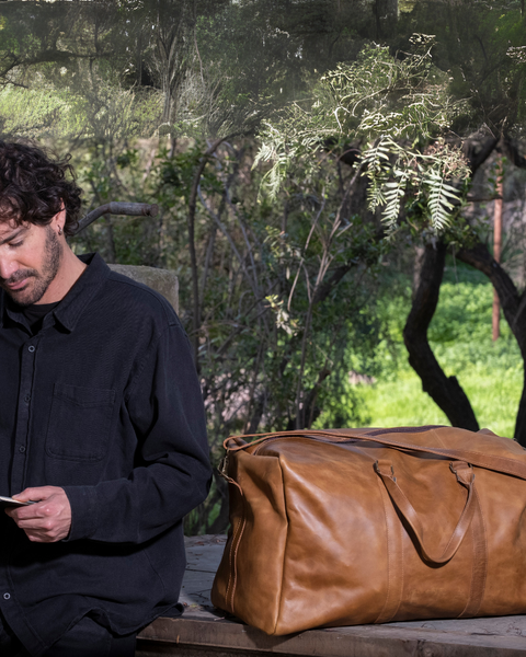 BOLSO DE VIAJE DE CUERO VENTURE