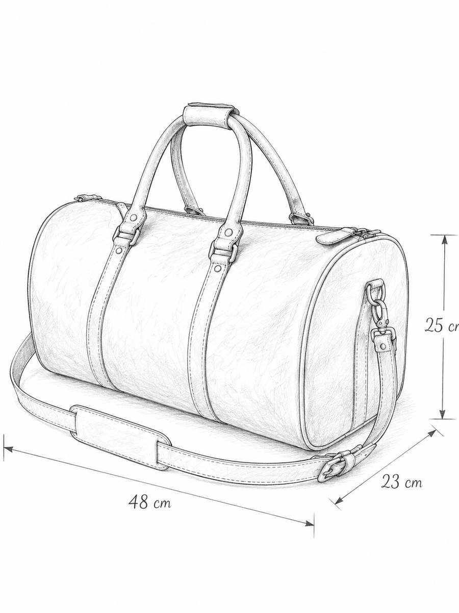 BOLSO DE VIAJE DE CUERO - CORPORATIVO
