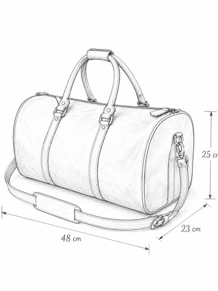 BOLSO DE VIAJE DE CUERO - CORPORATIVO