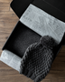 BOX BUFANDA LANA ALPACA GRIS MARENGO + GORRO LANA GRIS MARENGO