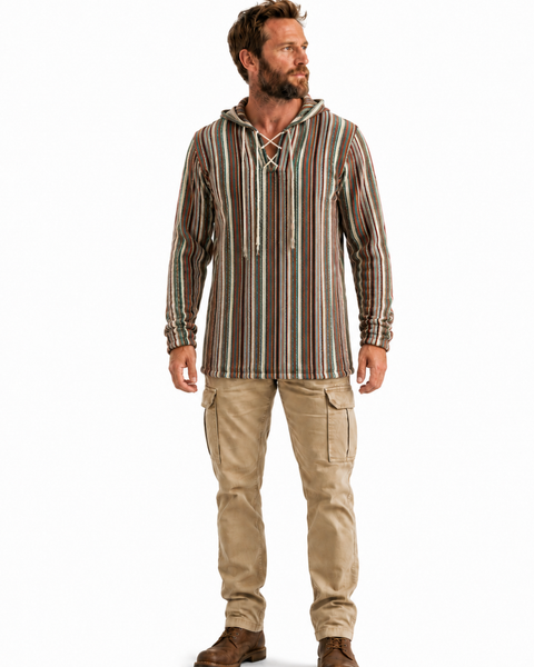CHALECO SURFISTA BEIGE