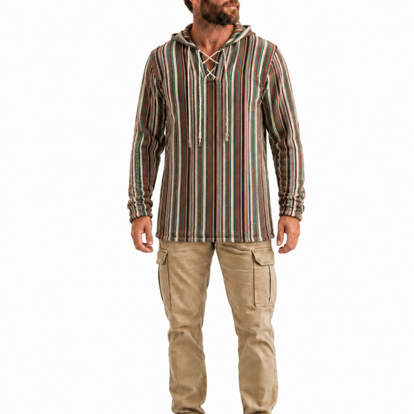 CHALECO SURFISTA BEIGE