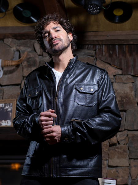 CHAQUETA DE CUERO MAVERICK