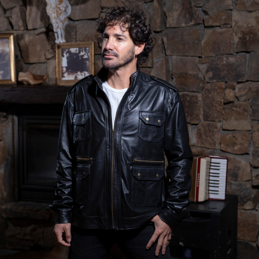 CHAQUETA DE CUERO MAVERICK