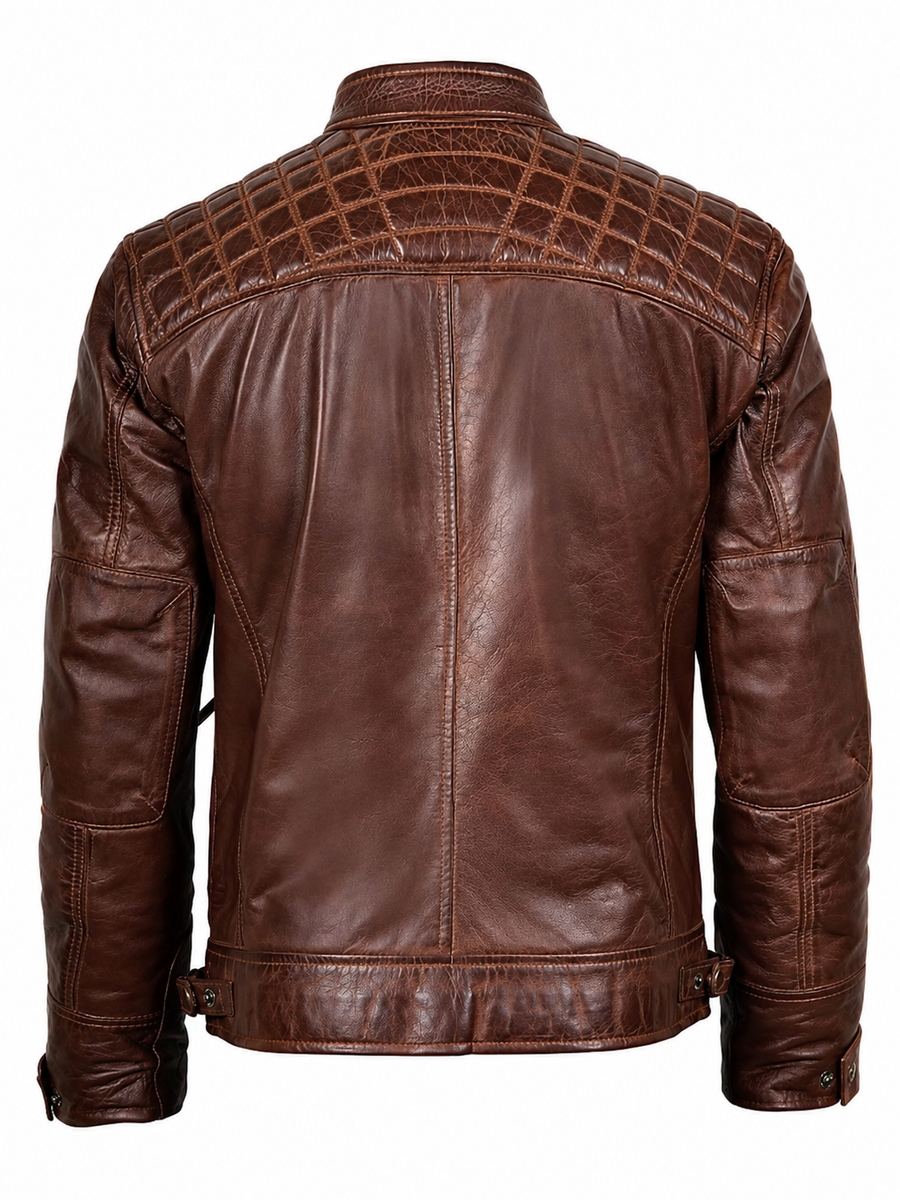 CHAQUETA DE CUERO KEANU
