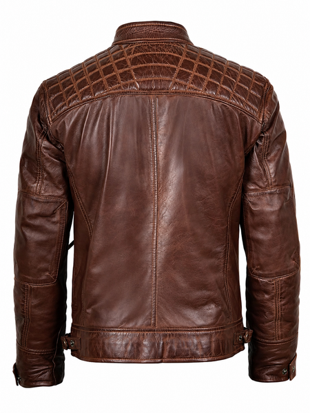 CHAQUETA DE CUERO KEANU