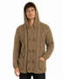 CHAQUETÓN LARGO DE LANA ALPACA TAUPE