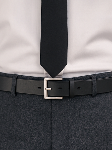 CINTURONES DE CUERO NEGRO SBELT