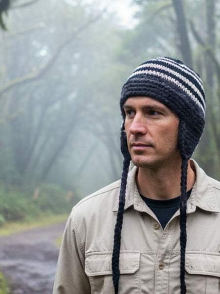 GORROS DE LANA CON OREJAS OREJÓN