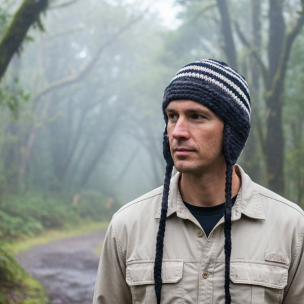 GORROS DE LANA CON OREJAS OREJÓN